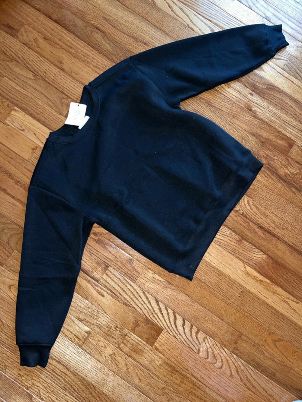 Kids Black Crewneck Sweatshirt